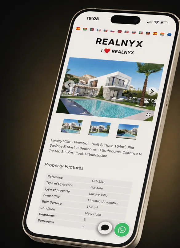 Catálogo inmobiliario profesional | REALNYX España