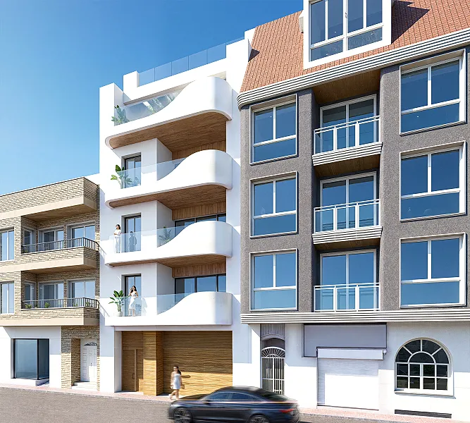 Apartamentos de lujos de obra nueva en Torrevieja